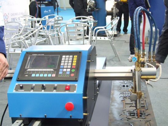 Gantry Typ Dubbeldriven CNC Flame Plasma Cutting Machine i försäljning
