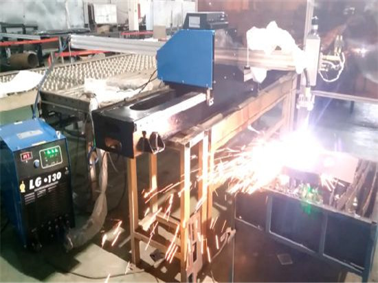 Bärbar CNC-flamma plasma skärmmetall maskin för rostfritt, kolstål och med billiga komponenter