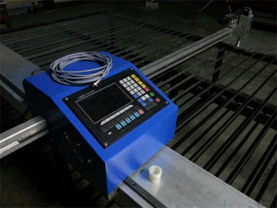 Gantry CNC skärmaskin med både flamma och plasma brännare