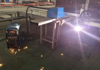 CNC plasma skärning och borrmaskin för järnplåt skär metallmaterial som järn koppar rostfritt stål kolplåt