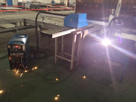 CNC plasma skärning och borrmaskin för järnplåt skär metallmaterial som järn koppar rostfritt stål kolplåt