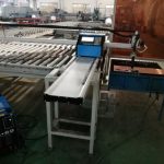 CNC-bärbar plasma / flamskärmaskin för skärning av aluminium